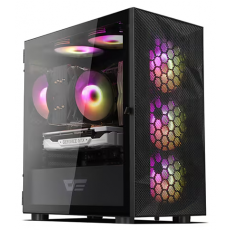 darkFlash DLM21 RGB MESH 강화유리 (블랙)