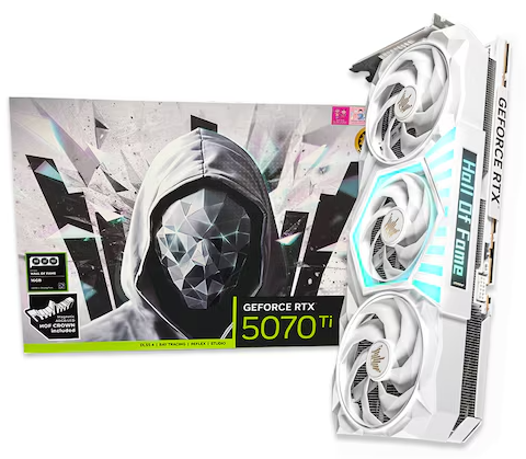 갤럭시 GALAX 지포스 RTX 5070 Ti HOF GAMING D7 16GB