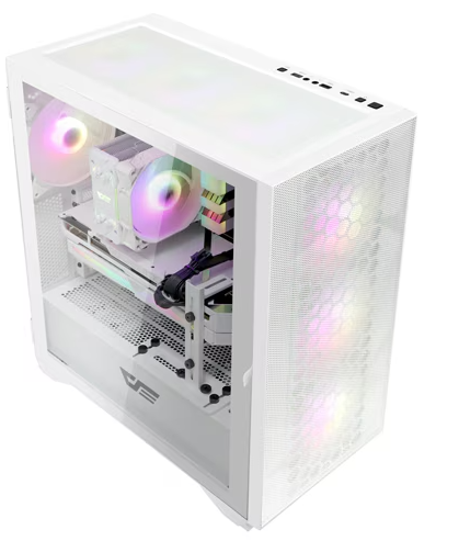 darkFlash DLX21 RGB MESH 강화유리 (화이트)