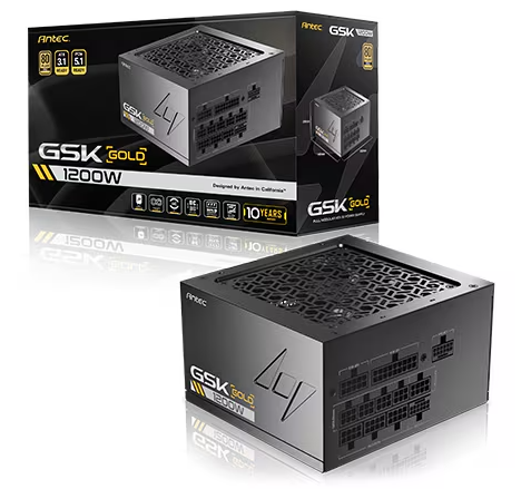 Antec GSK 1200W 80PLUS골드 풀모듈러 ATX3.1