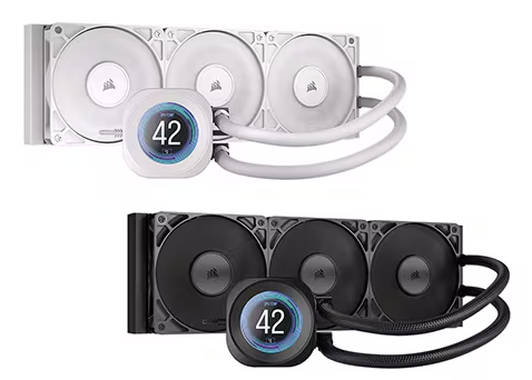 CORSAIR NAUTILUS 360 RS LCD (블랙/화이트)